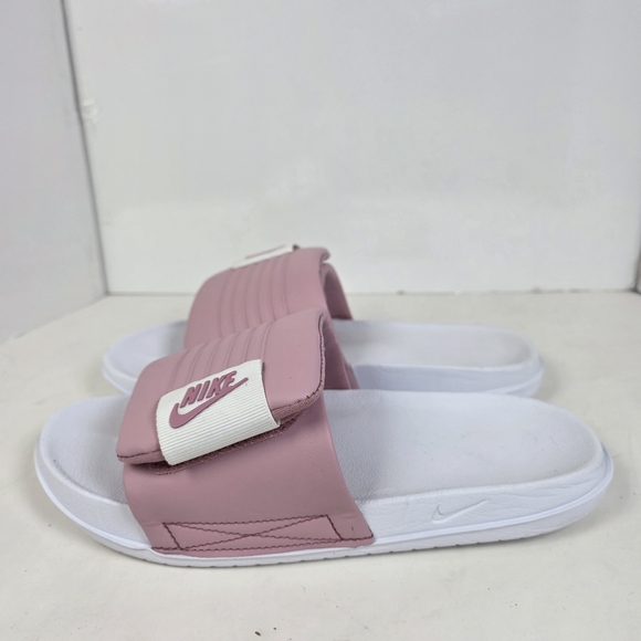 Women's Nike Offcourt Adjust Elemental Pink Slide Sandals - Picture 3 of 11